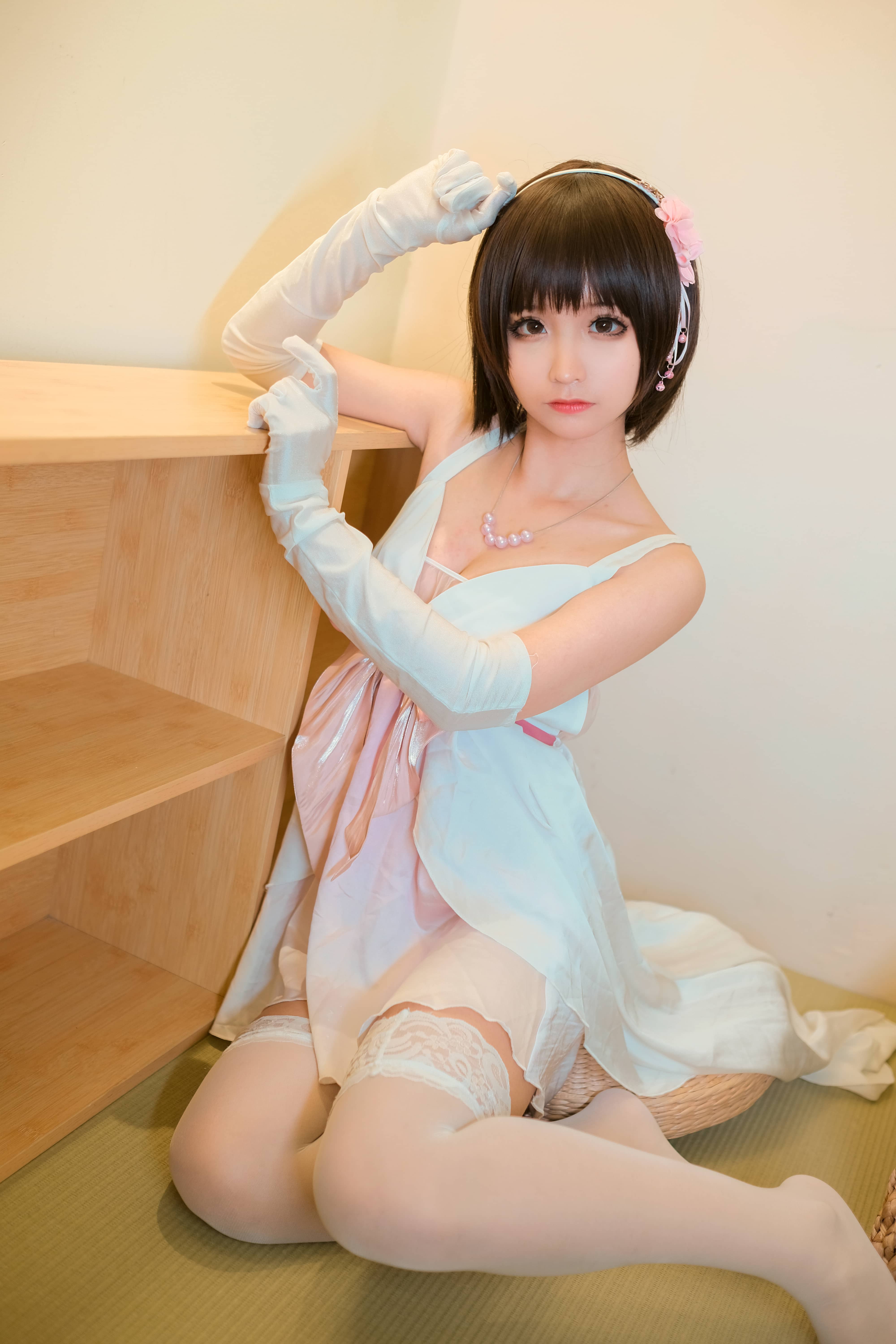 蠢沫沫-加藤惠礼服 [40P 436MB]-美了么
