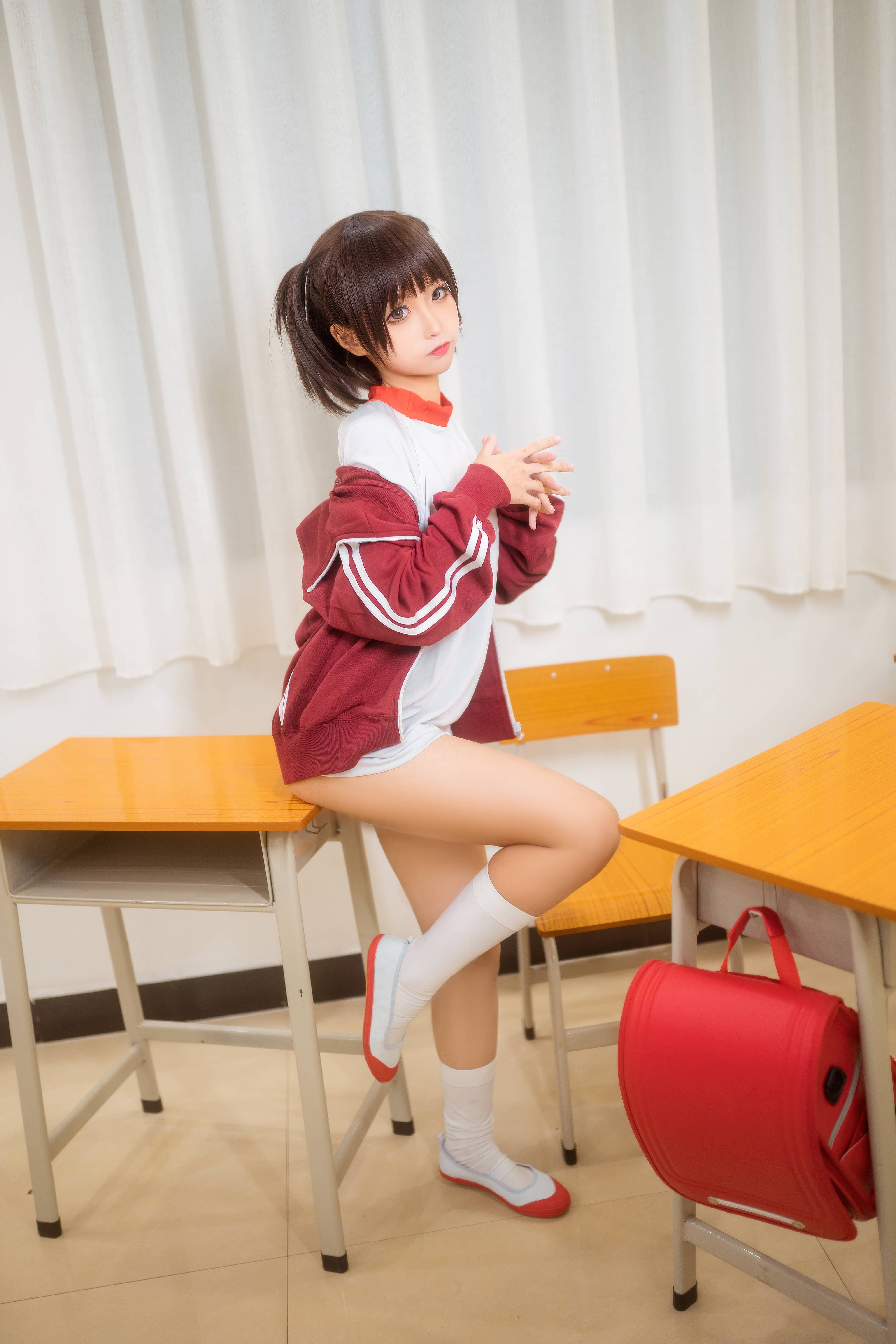 蠢沫沫 - 体操服红 [45P 420MB]-美了么