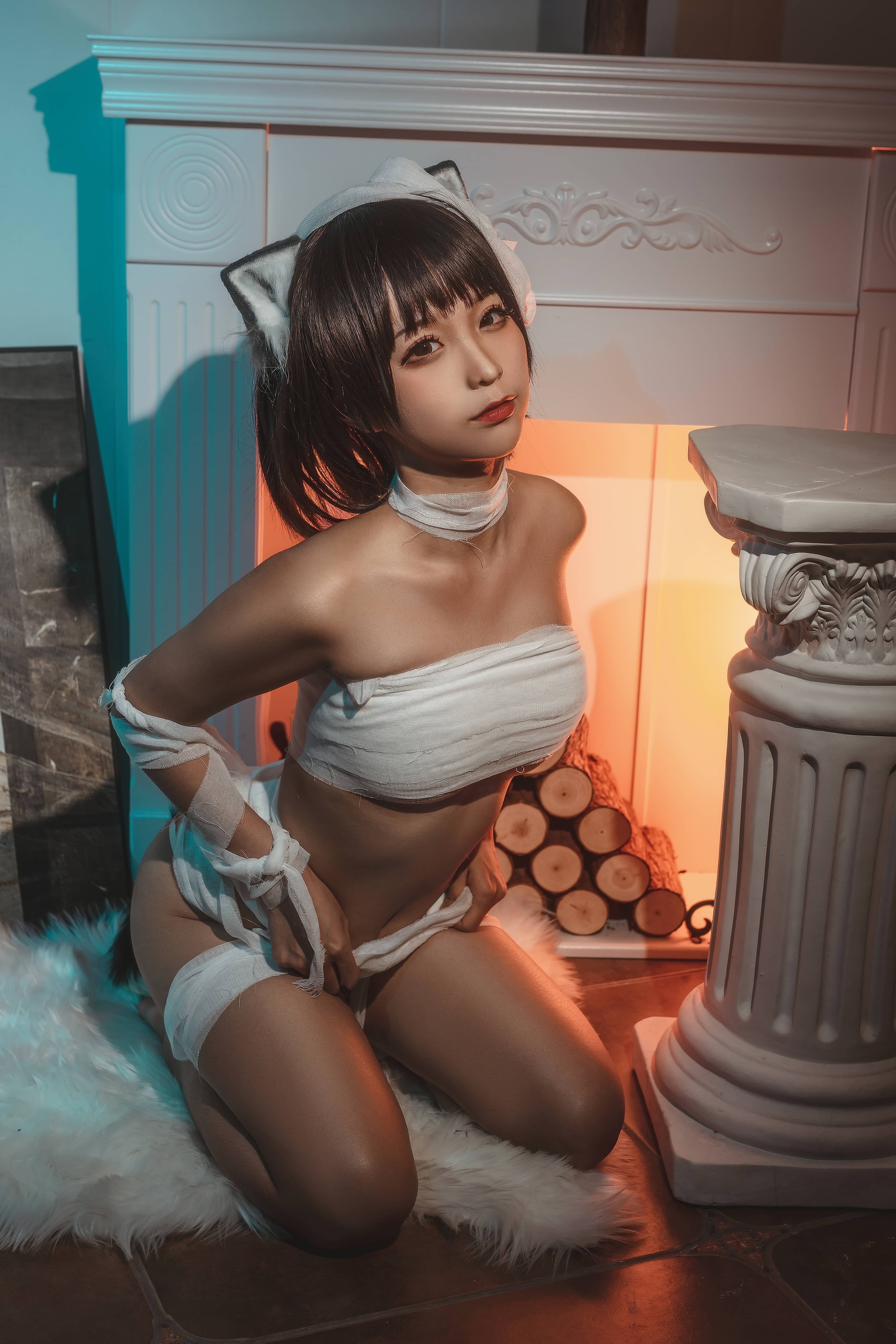 蠢沫沫 - 绷带猫 [40P-559MB]-美了么