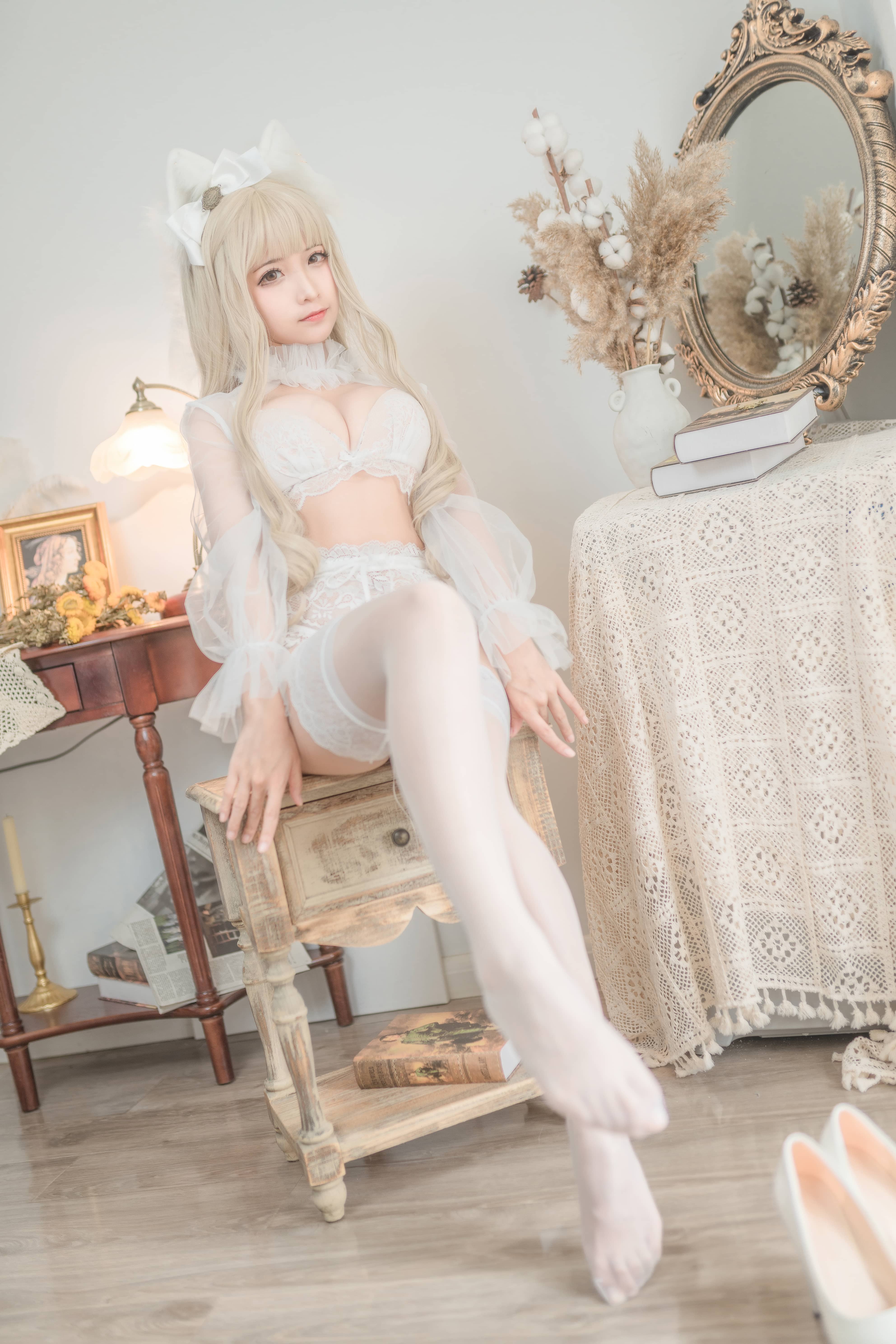 蠢沫沫 - 白猫 [40P-430MB]-美了么